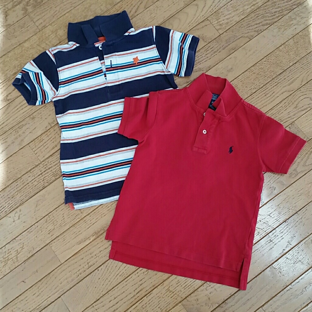 Lot of 2 Boy's Collared Shirts